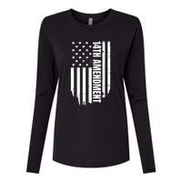 14th Amendment Flag Political America Usa Rights Womens Cotton Relaxed Long Sleeve T-Shirt