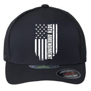 14th Amendment Flag Political America Usa Rights Flexfit Unipanel Trucker Cap