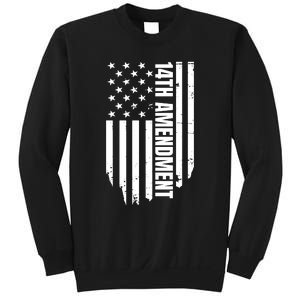 14th Amendment Flag Political America Usa Rights Sweatshirt