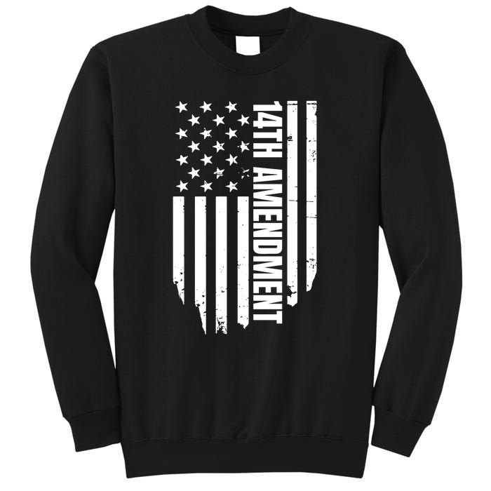 14th Amendment Flag Political America Usa Rights Sweatshirt