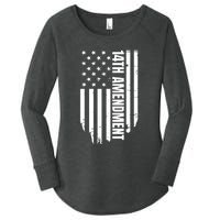 14th Amendment Flag Political America Usa Rights Women's Perfect Tri Tunic Long Sleeve Shirt