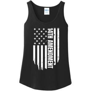 14th Amendment Flag Political America Usa Rights Ladies Essential Tank