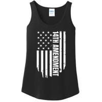 14th Amendment Flag Political America Usa Rights Ladies Essential Tank