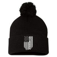 14th Amendment Flag Political America Usa Rights Pom Pom 12in Knit Beanie