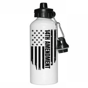 14th Amendment Flag Political America Usa Rights Aluminum Water Bottle