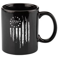 1776 American Flag Betsy Ross 13 Stars 11oz C Handle Ceramic Mug