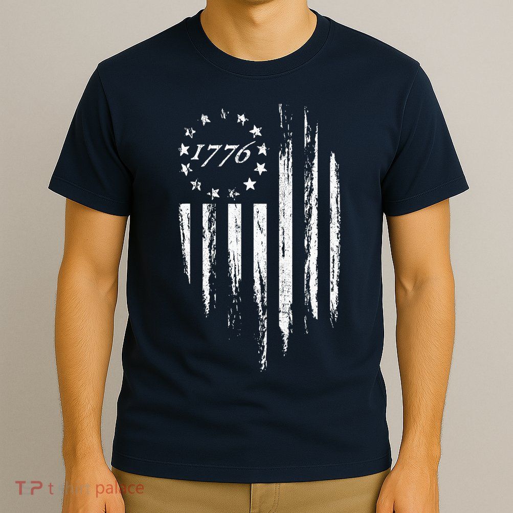 1776 American Flag Betsy Ross 13 Stars T-Shirt