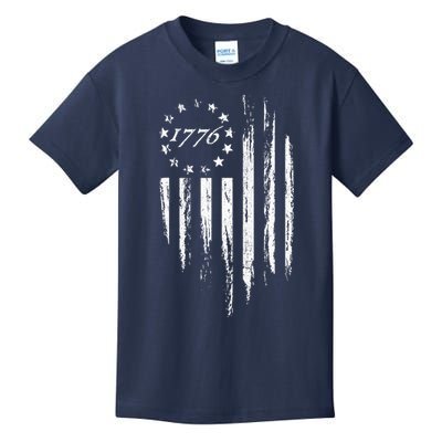 1776 American Flag Betsy Ross 13 Stars Kids T-Shirt