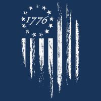 1776 American Flag Betsy Ross 13 Stars Zip Tote Bag