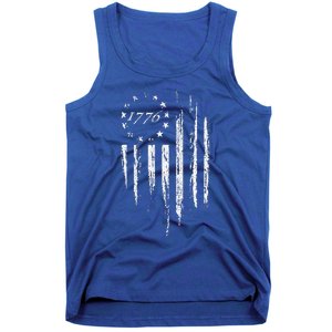 1776 American Flag Betsy Ross 13 Stars Usa Tank Top