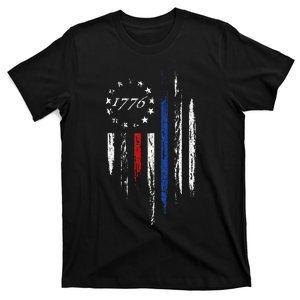 1776 American Flag Betsy Ross 13 Stars Usa Gift T-Shirt