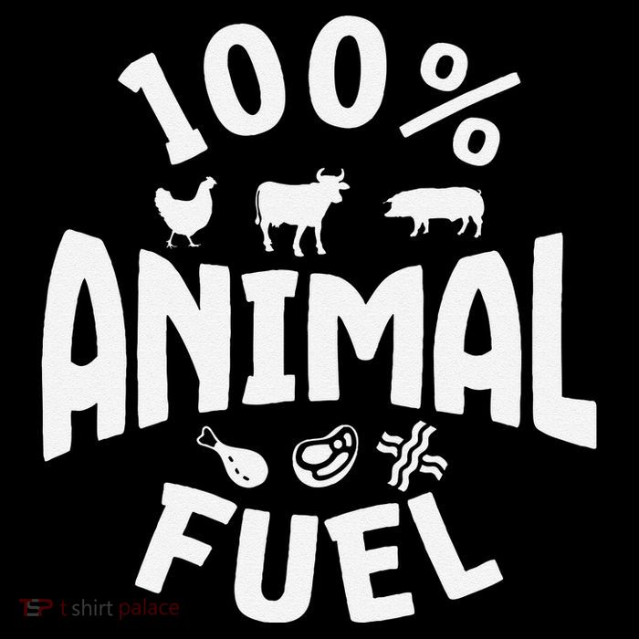 100 Animal Fuel Carnivore Diet Meat Lover Kids T-Shirt