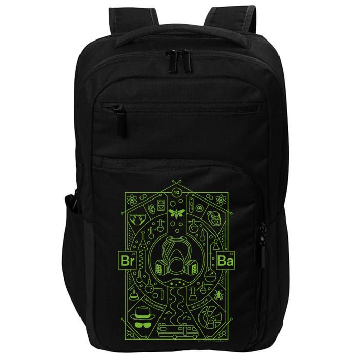 10th Anniversary I Am The Danger Collage Poster Impact Tech Backpack