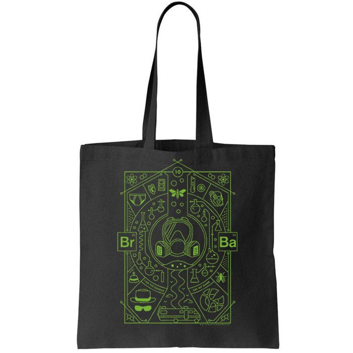 10th Anniversary I Am The Danger Collage Poster Tote Bag