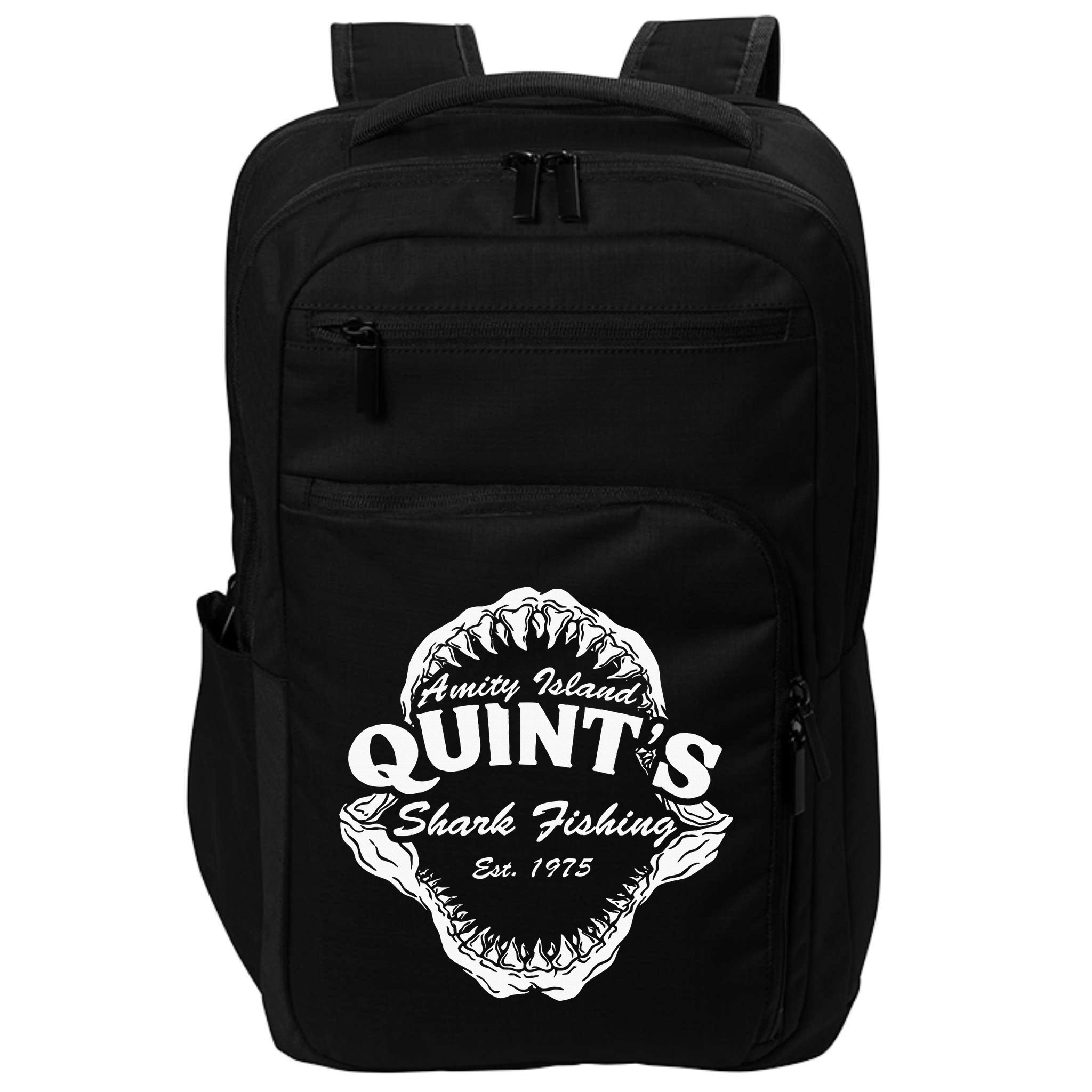 1975 Amity Island QuintS Shark Fishing Impact Tech Backpack