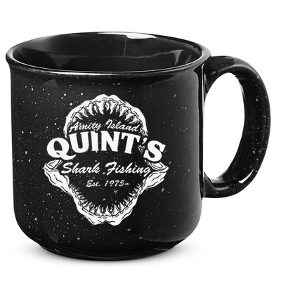 1975 Amity Island QuintS Shark Fishing 15oz Campfire Ceramic Mug