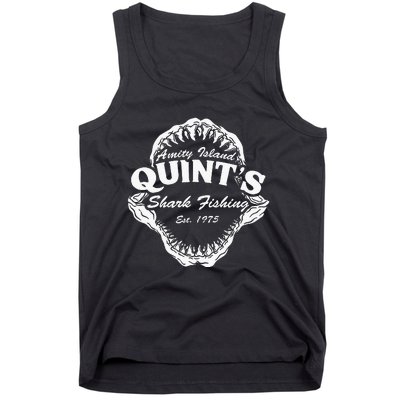 1975 Amity Island QuintS Shark Fishing Tank Top