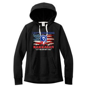 187th Airborne Infantry Regiment Rakkasans Fort Campbell Women's Fleece Hoodie