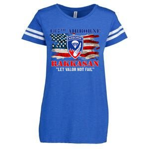 187th Airborne Infantry Regiment Rakkasans Fort Campbell Enza Ladies Jersey Football T-Shirt