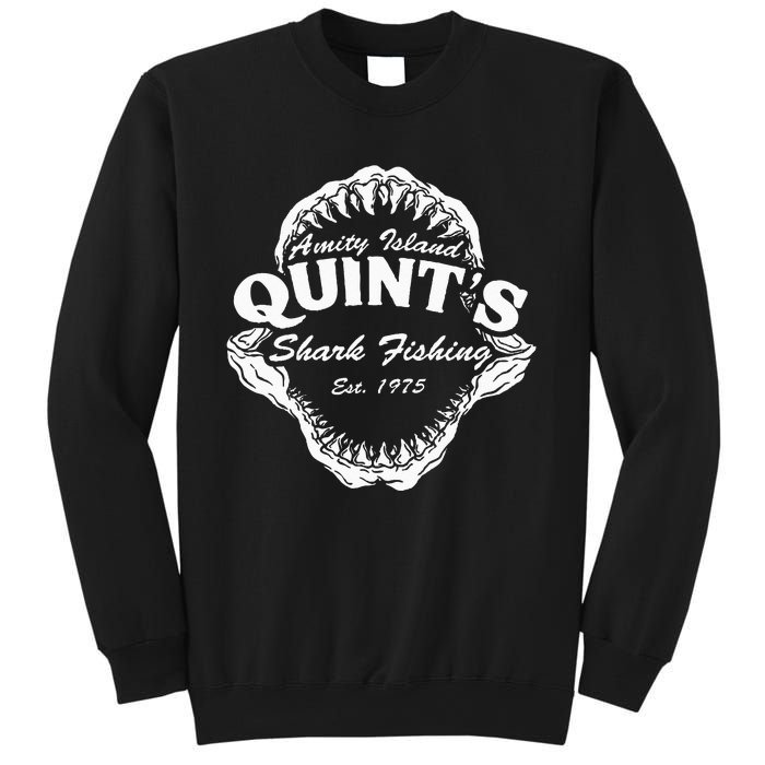 1975 Amity Island Quint's Shark Fishing Classic Retro Sweatshirt