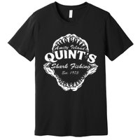 1975 Amity Island Quint's Shark Fishing Classic Retro Premium T-Shirt