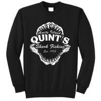 1975 Amity Island Quint's Shark Fishing Classic Retro Tall Sweatshirt