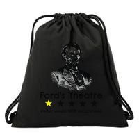 1star Abraham Lincoln Fords Theater Would Not Recommend Drawstring Bag
