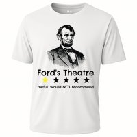 1star Abraham Lincoln Fords Theater Would Not Recommend Cooling Performance Crew T-Shirt