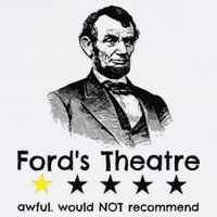 1star Abraham Lincoln Fords Theater Would Not Recommend Mesh Reversible Basketball Jersey Tank