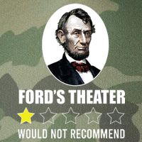 1star Abraham Lincoln Fords Theater Would Not Recommend Legacy Tie Dye Trucker Hat