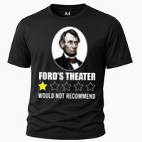 1star Abraham Lincoln Fords Theater Would Not Recommend Cooling Performance Crew T-Shirt
