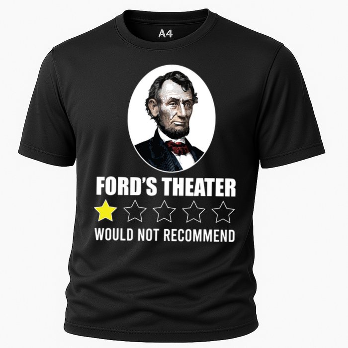 1star Abraham Lincoln Fords Theater Would Not Recommend Cooling Performance Crew T-Shirt