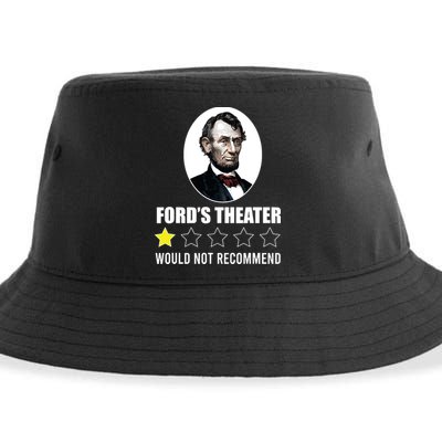 1star Abraham Lincoln Fords Theater Would Not Recommend Sustainable Bucket Hat