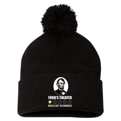 1star Abraham Lincoln Fords Theater Would Not Recommend Pom Pom 12in Knit Beanie