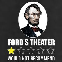 1star Abraham Lincoln Fords Theater Would Not Recommend Golf Towel