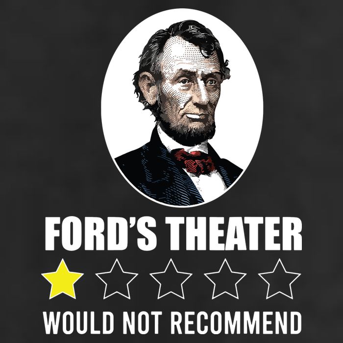 1star Abraham Lincoln Fords Theater Would Not Recommend Golf Towel