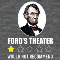 1star Abraham Lincoln Fords Theater Would Not Recommend Flexfit Unipanel Trucker Cap