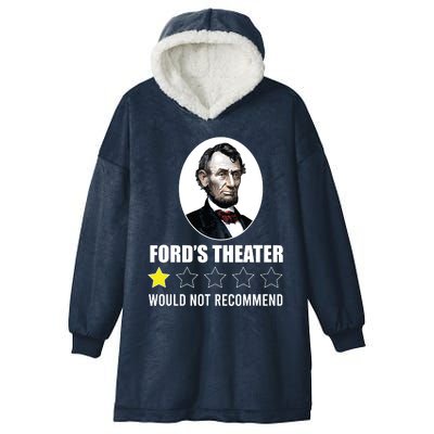 1star Abraham Lincoln Fords Theater Would Not Recommend Hooded Wearable Blanket