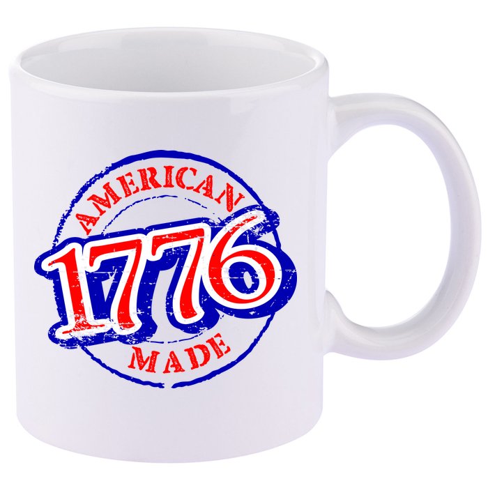 1776 American Made 11oz C Handle Ceramic Mug
