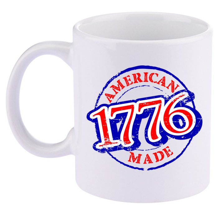 1776 American Made 11oz C Handle Ceramic Mug