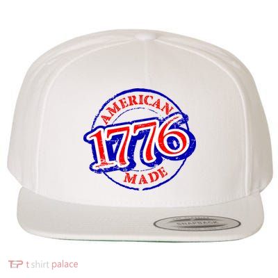 1776 American Made Wool Snapback Cap