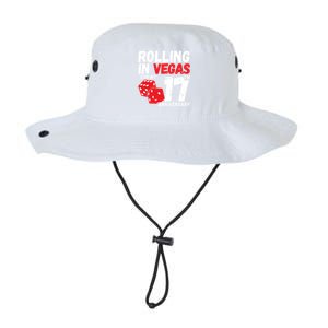 17Th Anniversary Married 17 Years Vegas Anniversary Trip Cute Gift Legacy Cool Fit Booney Bucket Hat