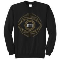 1111 Angel Number Numerology Synchronicity Manifestation Tall Sweatshirt