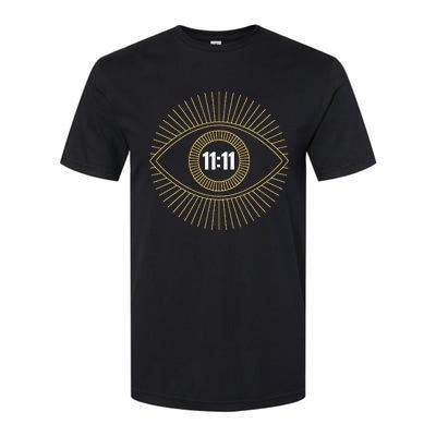 1111 Angel Number Numerology Synchronicity Manifestation Softstyle CVC T-Shirt