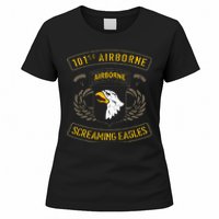 101st Airborne Paratrooper Army Veteran Vintage Women's T-Shirt