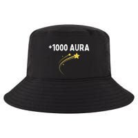1000 Aura Plus 1000 Aura Points Meme Humor Cool Comfort Performance Bucket Hat