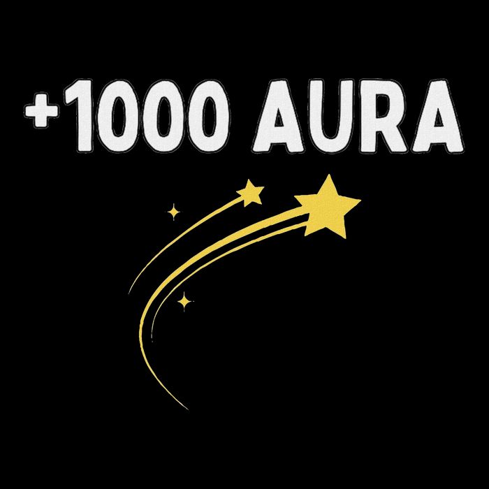 1000 Aura Plus 1000 Aura Points Meme Humor Toddler Sweatshirt