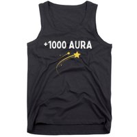 1000 Aura Plus 1000 Aura Points Meme Humor Tank Top