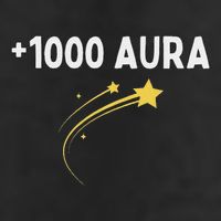 1000 Aura Plus 1000 Aura Points Meme Humor Golf Towel