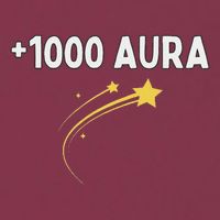 1000 Aura Plus 1000 Aura Points Meme Humor 16oz Travel Tumbler